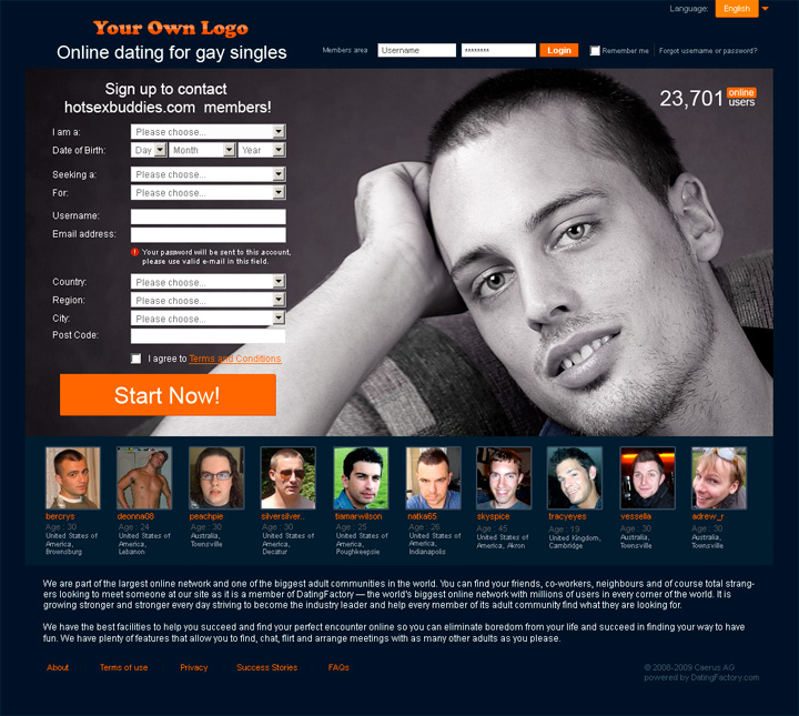 Gay dating | DatingFactory.