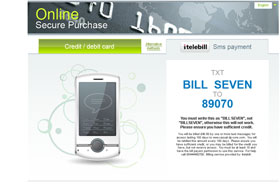 iTeleBill SMS payment solution