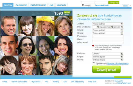 Your Dating Factory sites are now available in Polish!