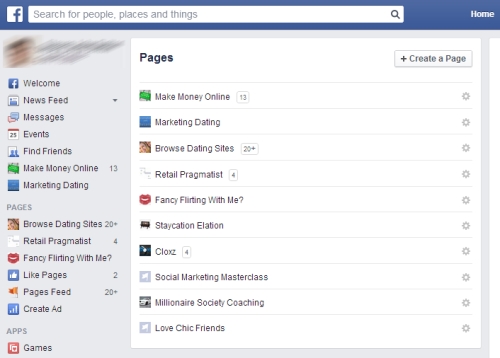 Creating a Facebook Page