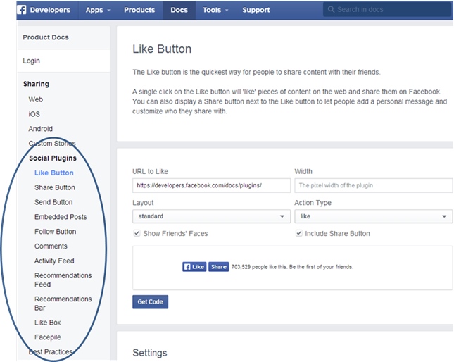 Facebook Like Button