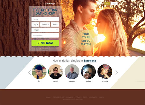 Christian Dating Niche Template